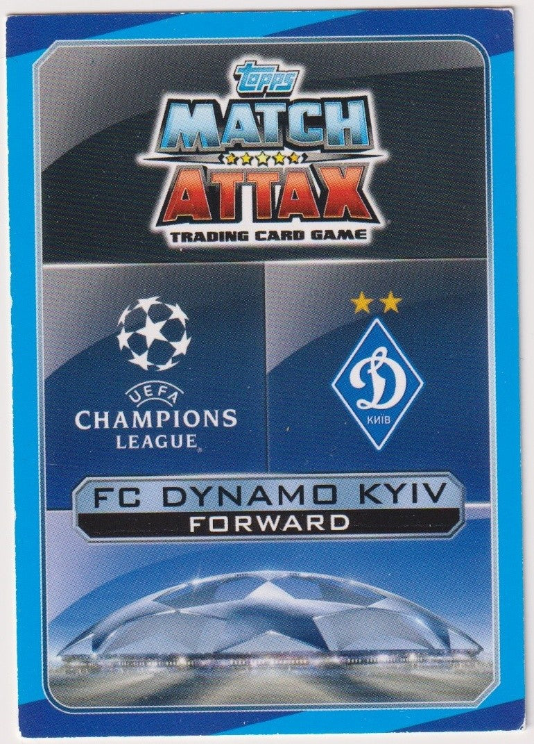 Topps 2023-24 Andriy Yarmolenko FC Dynamo Kyiv UEFA Champions League Parallel – Bild 2