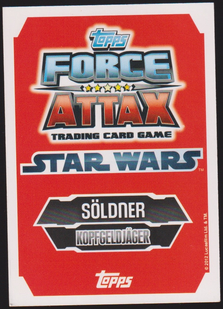 Topps Star Wars 2012 Boba Fett Unterwelt Kopfgeldjäger TCG Rare #222 – Bild 2