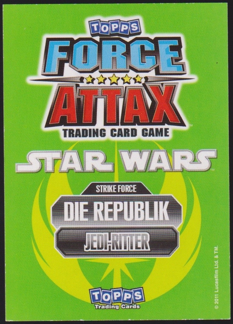 Topps Star Wars 2011 Captain Rex Republik Klonkrieger Full Art TCG Rare #188 – Bild 2