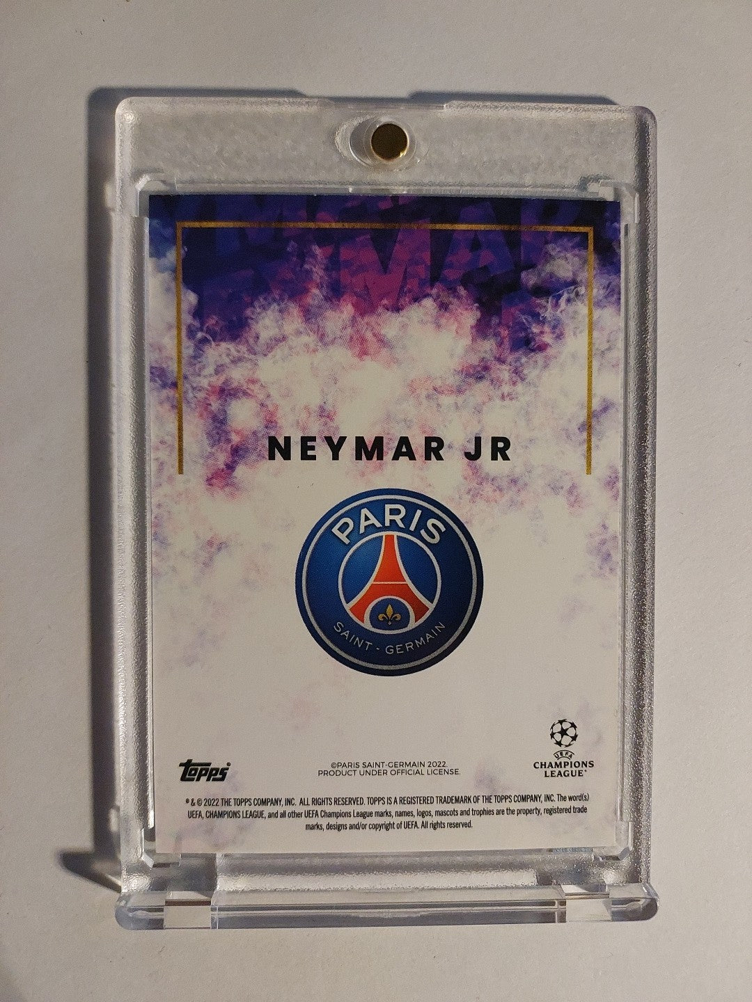 Topps UCC 2021-22 Neymar Jr Paris Saint-Germain Parallel Insert Ultra Rare Hit – Bild 2