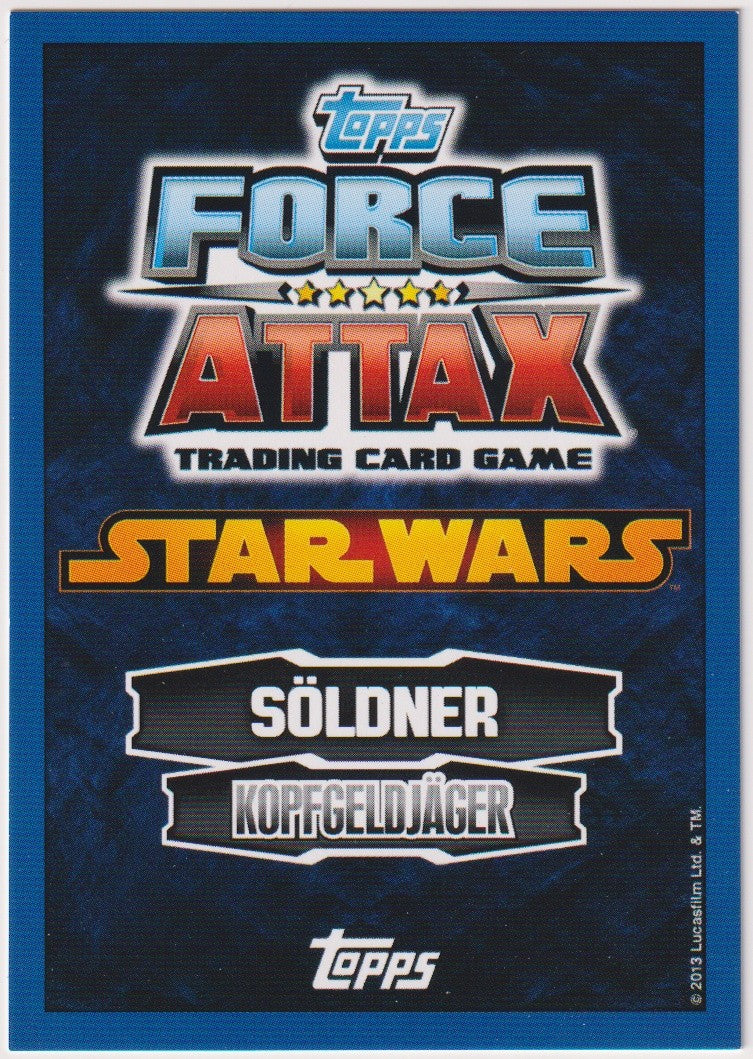 Topps Star Wars 2013 Bossk Kopfgeldjäger Söldner TCG Rare Chrome – Bild 2