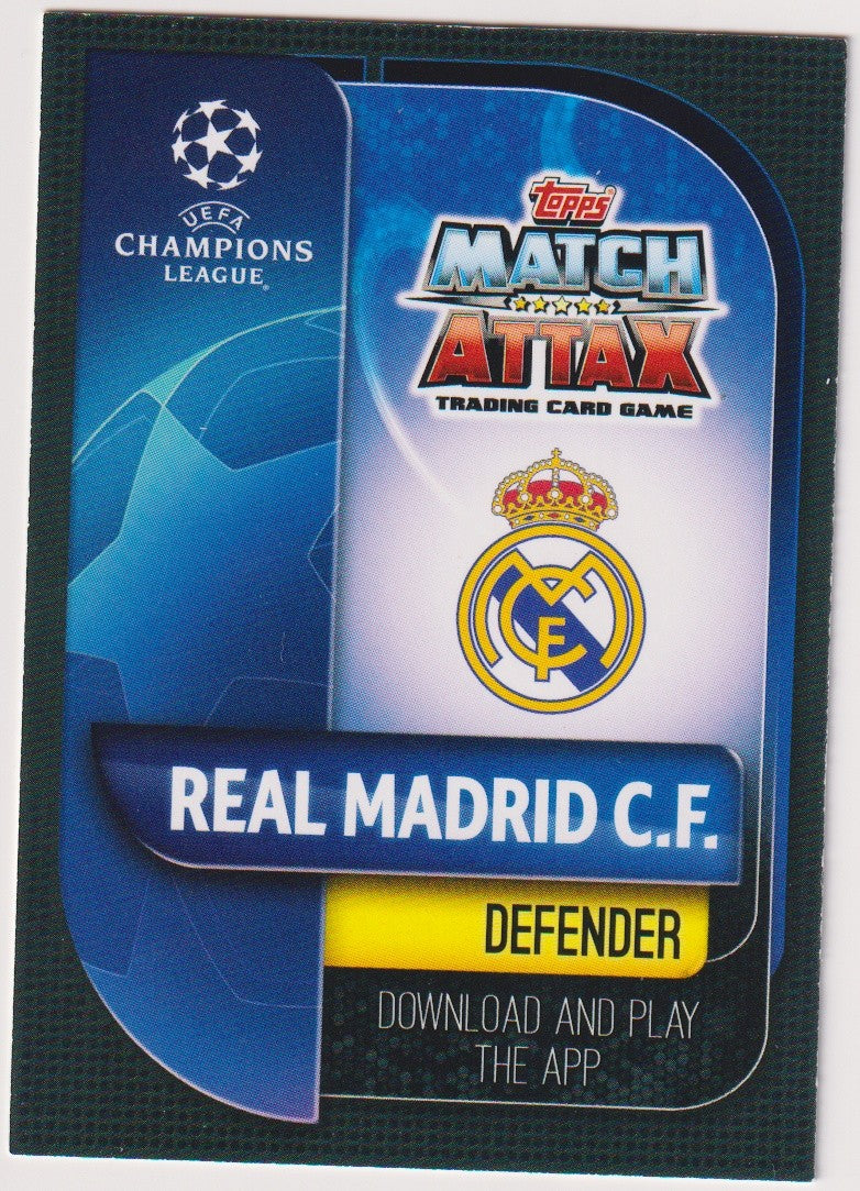 Topps Match Attax Marcelo Real Madrid C.F. UEFA Champions League Parallel Rare – Bild 2