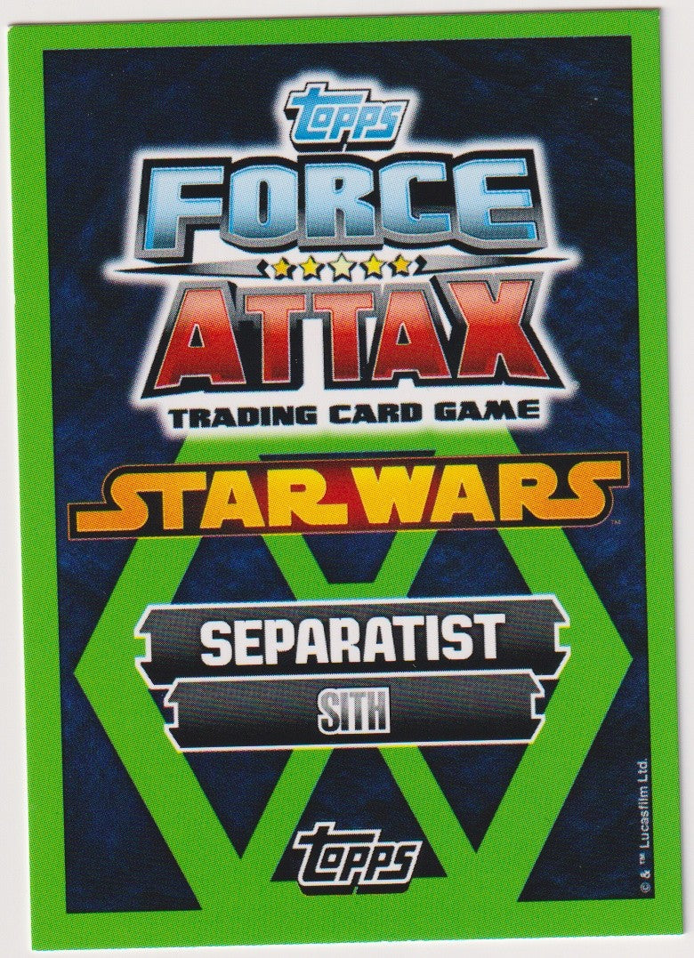 Topps Star Wars 2013 Darth Maul Separatisten (Sith) TCG Rare Nr. 174 – Bild 2