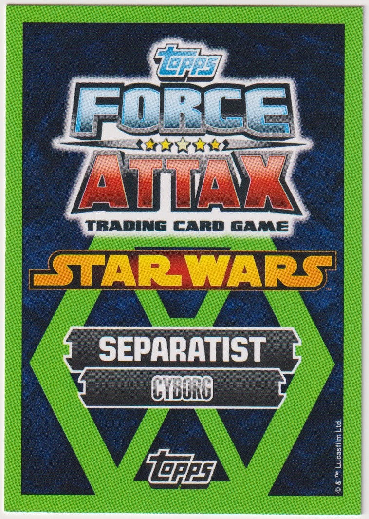 Topps Star Wars 2015 General Grievous Seperatisten Cyborg TCG Rare – Bild 2