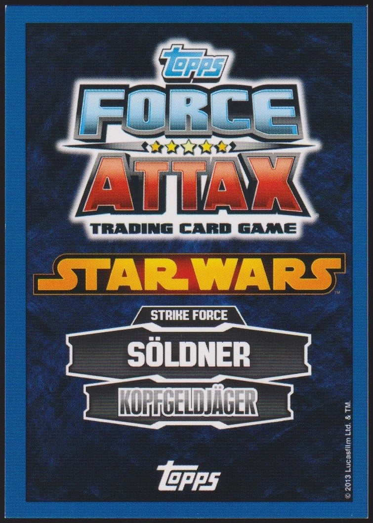 Topps Star Wars 2013 Cad Bane Kopfgeldjäger Söldner (Full Art) TCG Rare #188 – Bild 2