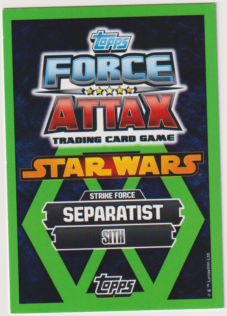 Topps Star Wars 2012 General Grievous Sith Separatisten TCG Rare #113 – Bild 2