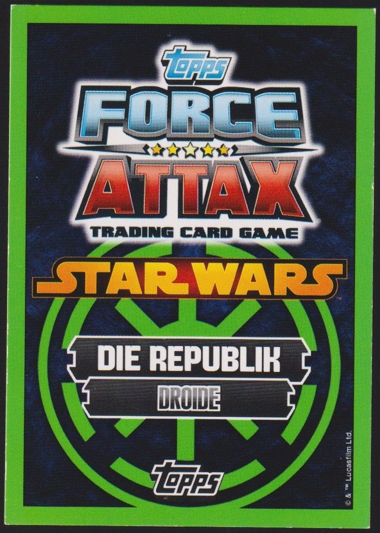 Topps Star Wars 2010 Huyang Droide Republik / Jedi Orden TCG Rare #20 – Bild 2
