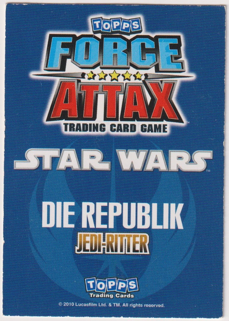Topps Star Wars 2010 Luminara Unduli Repiblik Jedi-Ritter TCG Rare – Bild 2