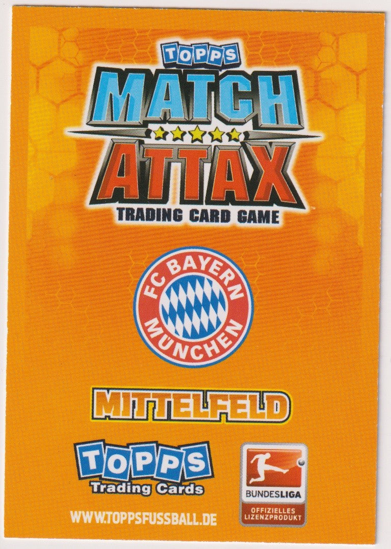 Topps Match Attax Arjen Robben FC Bayern München Bundesliga Parallel Rare S49 – Bild 2
