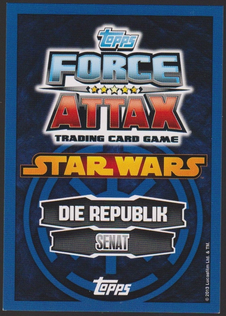 Topps Star Wars 2013 Jar Binks Republik Senator TCG Rare #82 – Bild 2