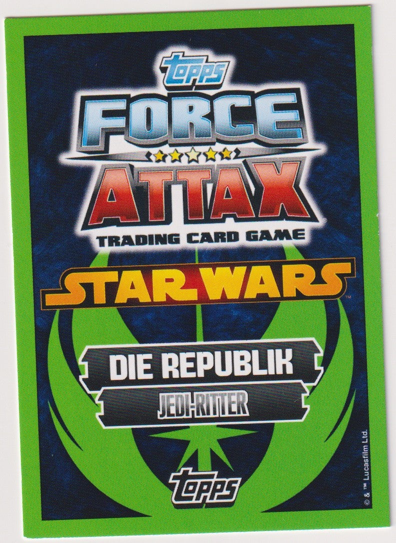 Topps 2015 Yoda Jedi-Ritter Star Wars: Die Republik TCG Rare – Bild 2