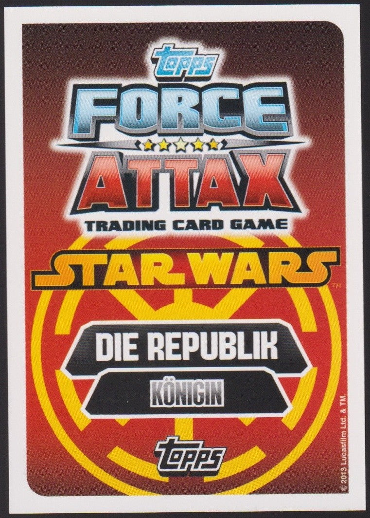 Topps Star Wars 2013 Königin Amidala Republik (Film Version) TCG Rare #111 – Bild 2