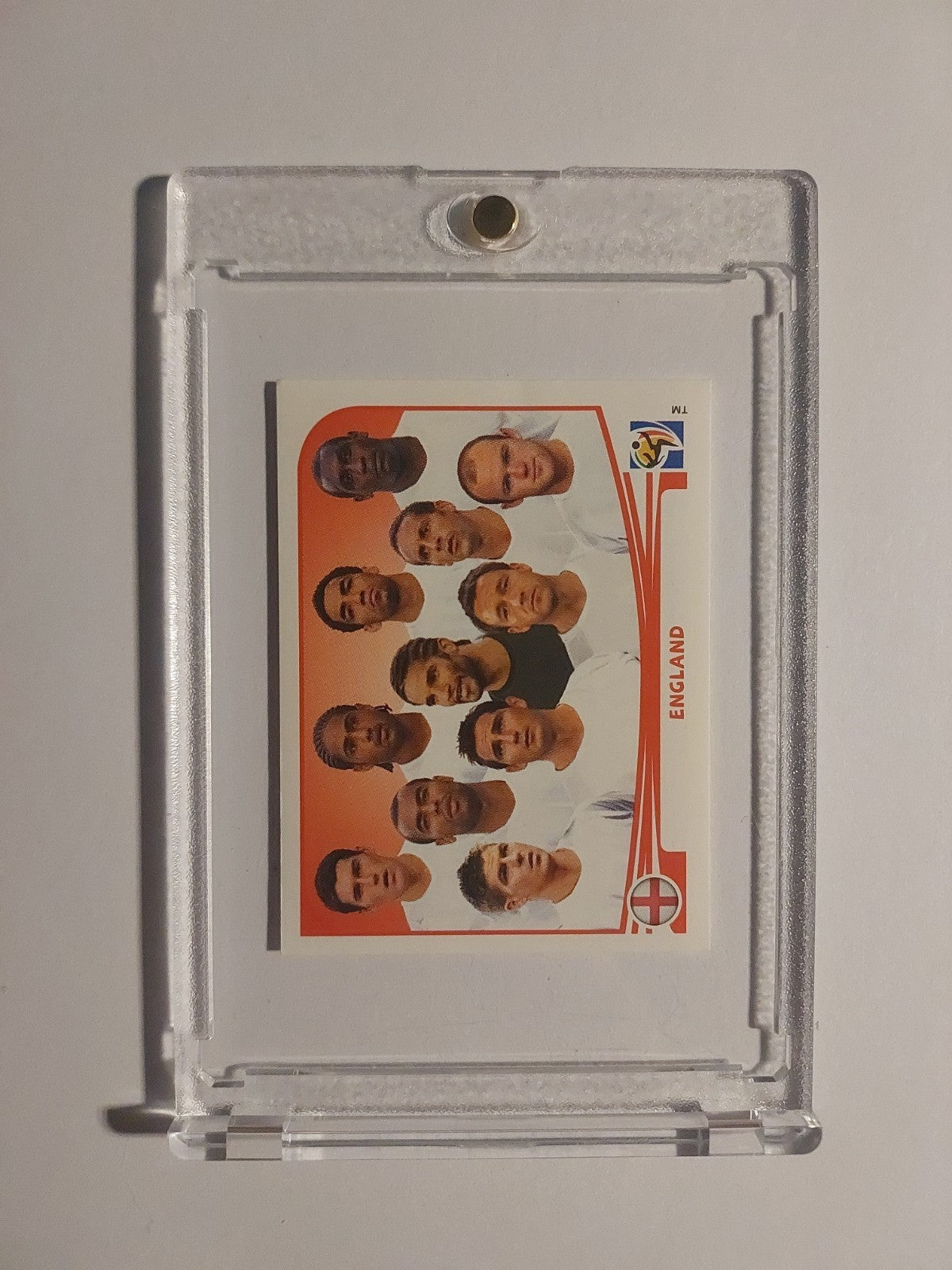Panini WM 2010 Lampard & Gerrard & Ferdinand & Beckham England Legend Parallel – Bild 2