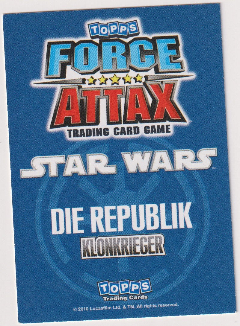 Topps Star Wars 2010 Commander Bly Republik Klonkrieger TCG Rare #22 – Bild 2
