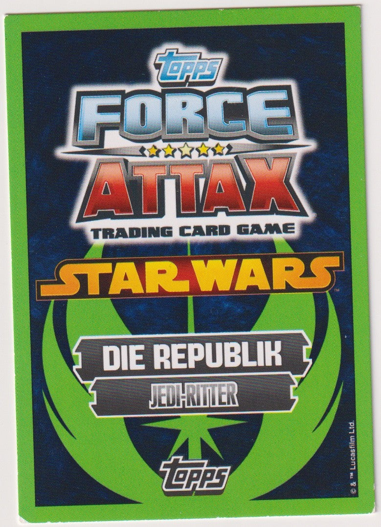 Topps Star Wars 2012 Eeth Koth Jedi-Ritter Republik TCG Rare #65 – Bild 2