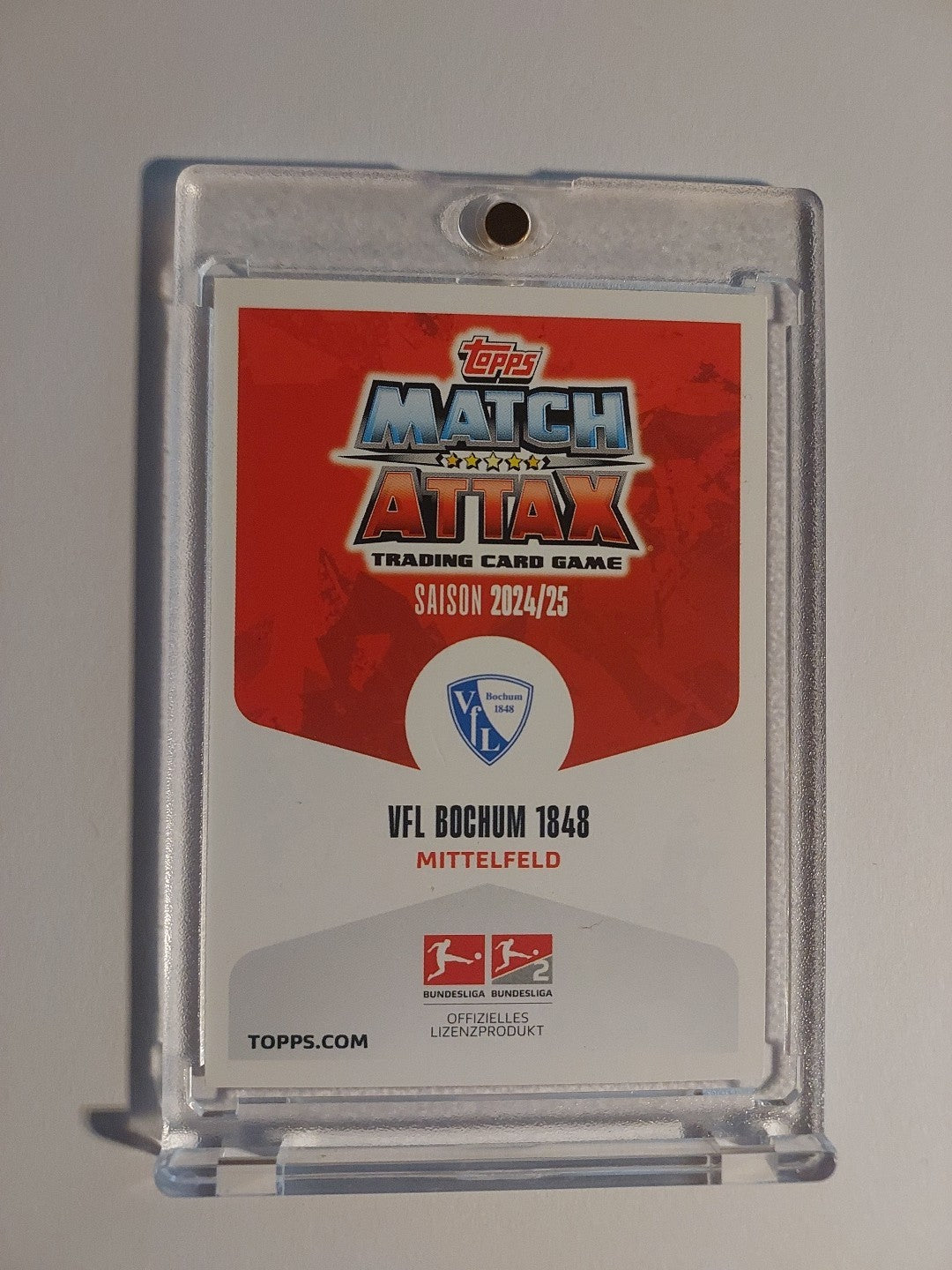 Topps 2024-25 Agon Elezi Vfl Bochum On Card Auto Parallel Ultra Rare – Bild 2