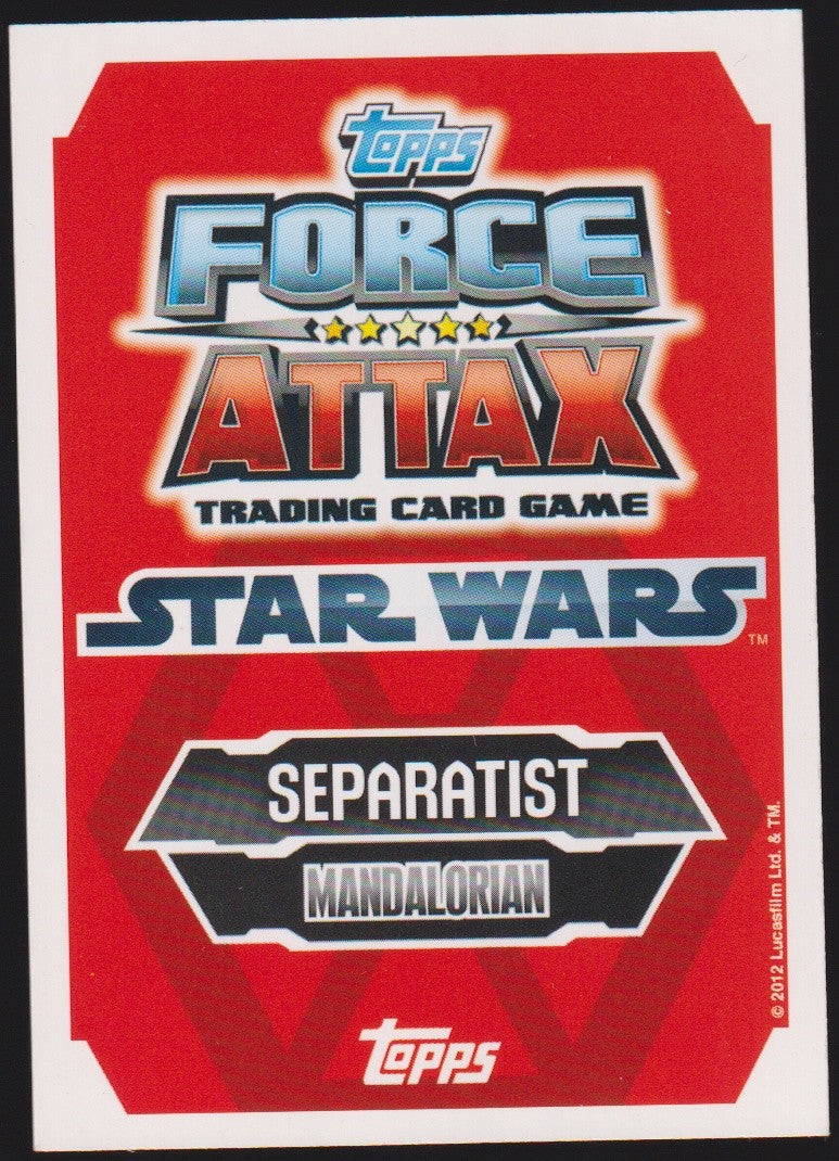 Topps Star Wars 2012 Bo-Katan Mandalorian Separatist TCG Rare #235 – Bild 2