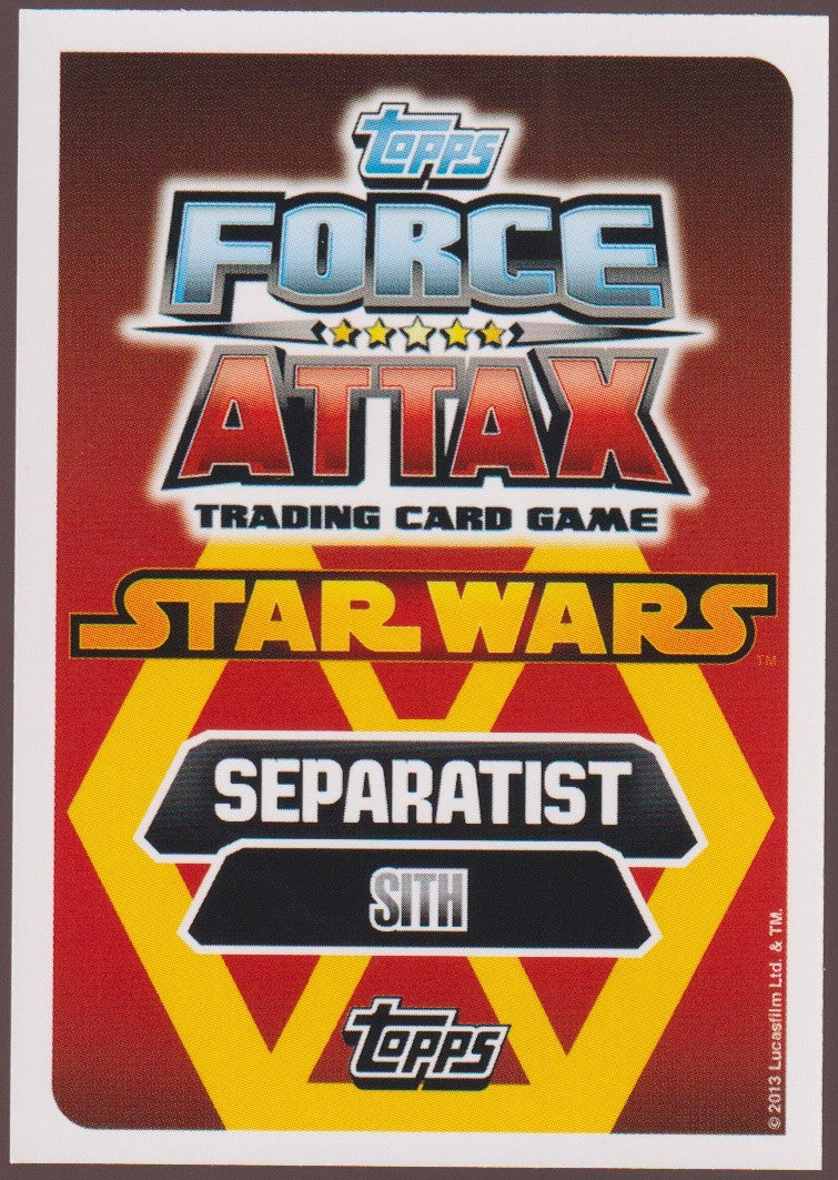 Topps Star Wars 2013 General Grievous Separatist TCG Rare – Bild 2