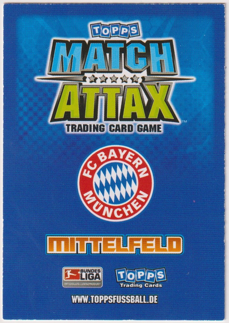 Topps Match Attax Franck Ribéry FC Bayern München Bundesliga Parallel Rare – Bild 2