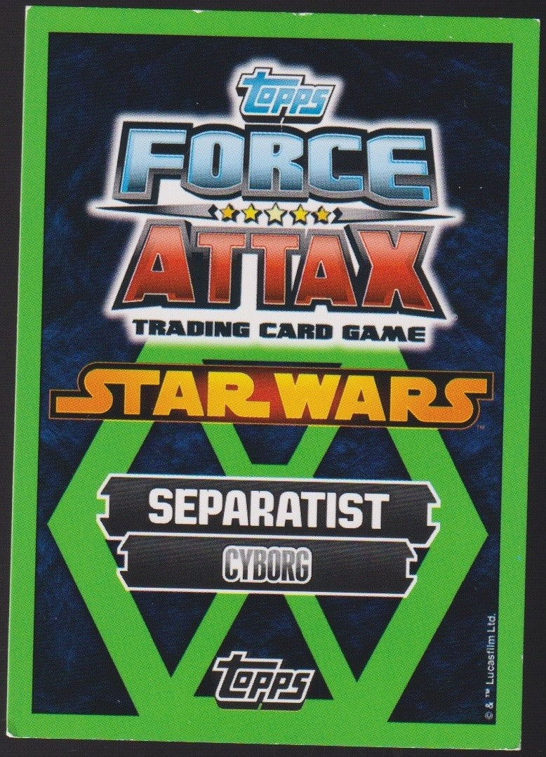 Topps Star Wars 2004 General Grievous Separatist Sith TCG Rare #63 – Bild 2