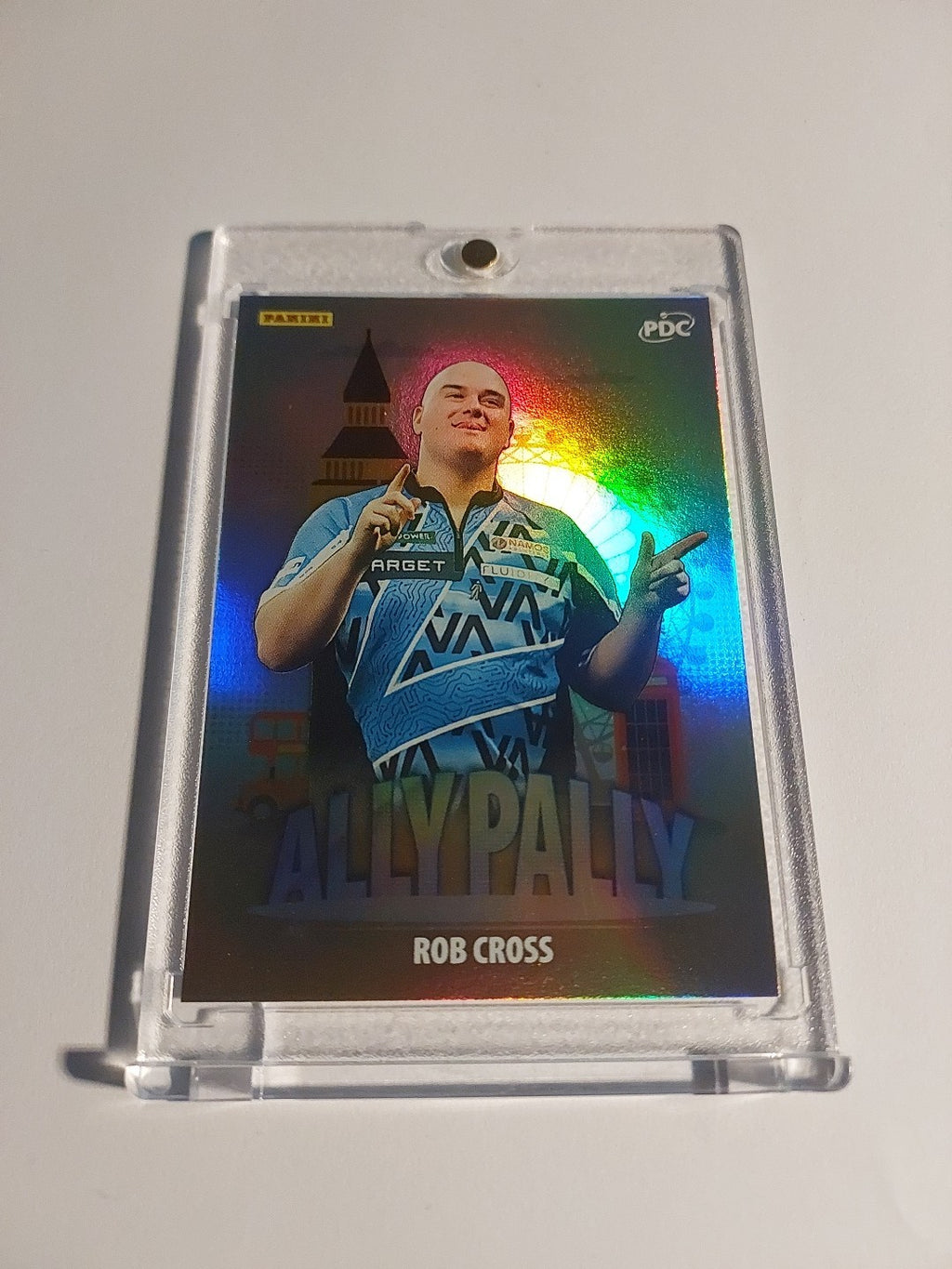 Panini PDC World Championship 2026 Rob Chross Ally Pally Parallel Refractor Rare – Bild 2