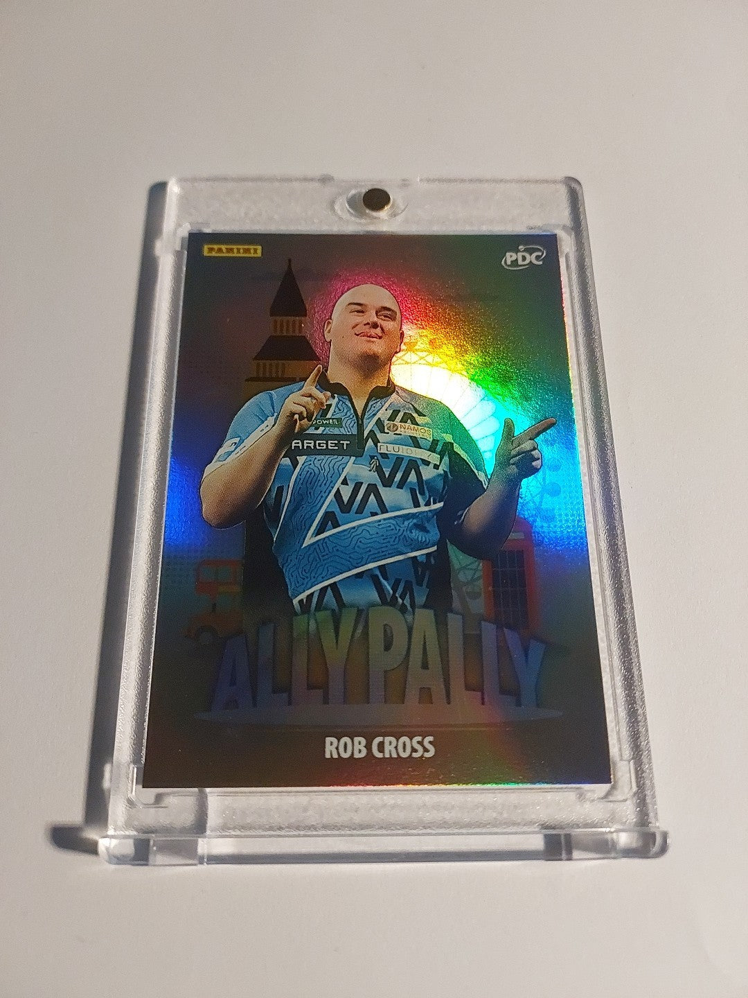 Panini PDC World Championship 2026 Rob Chross Ally Pally Parallel Refractor Rare – Bild 2