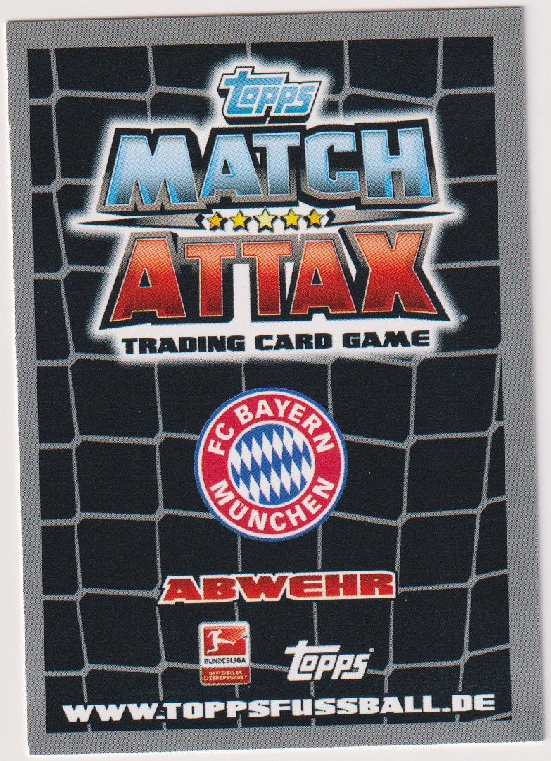 Topps Match Attax Philipp Lahm FC Bayern München Bundesliga Parallel Rare – Bild 2