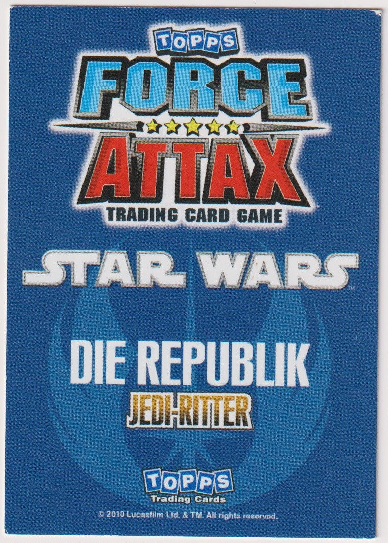 Topps Star Wars 2010 Anakin Skywalker Republik Jedi-Ritter TCG Rare – Bild 2