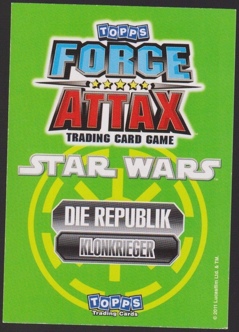 Topps Star Wars 2011 Klon-Commando Boss Republik Klonkrieger TCG Rare #53 – Bild 2