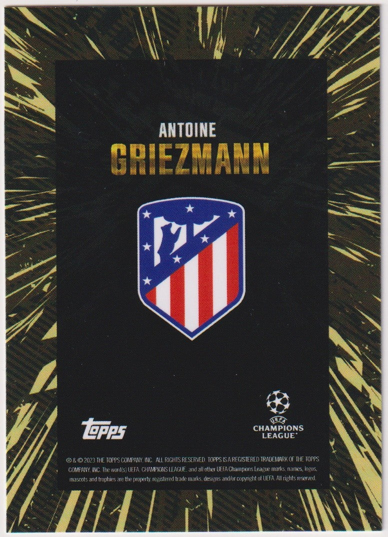 Topps UEFA Champions 2022-23 Antoine Griezmann Atlético Madrid Parallel – Bild 2