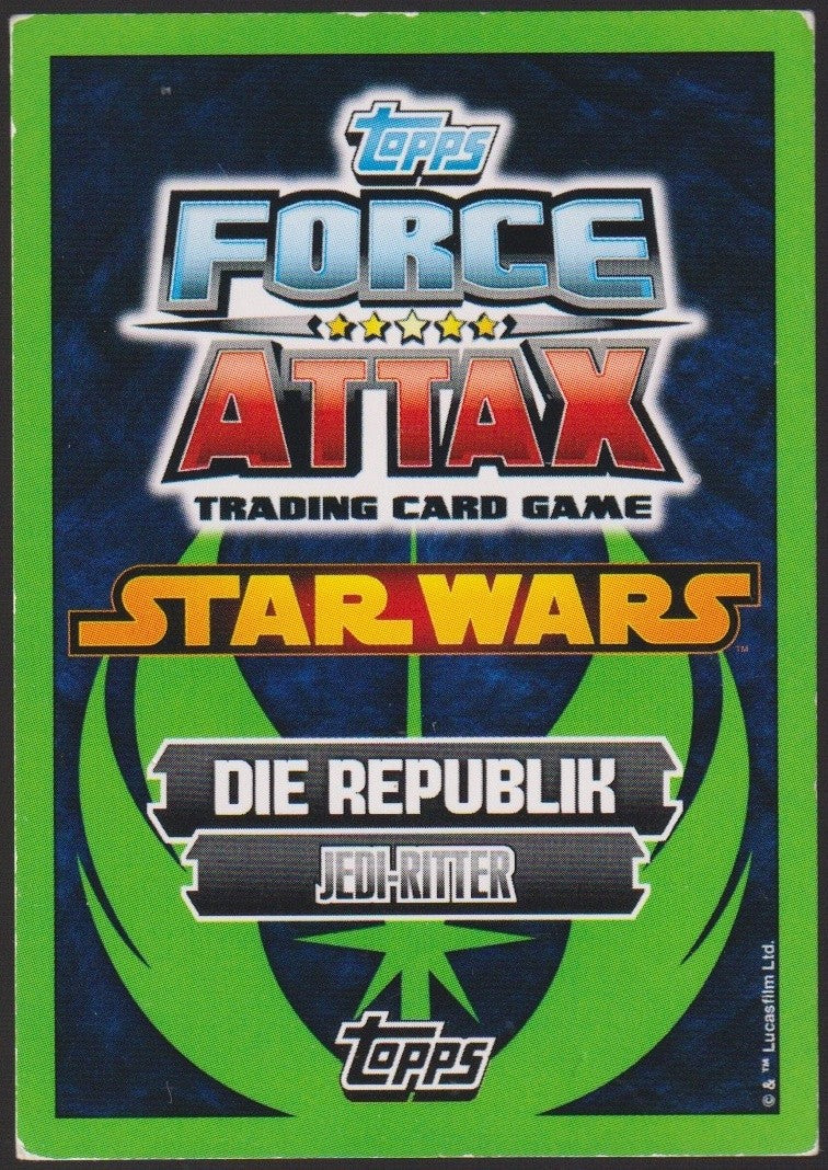 Topps Star Wars 2004 Shaaak Ti Republik Jedi-Ritter TCG Rare #2 – Bild 2