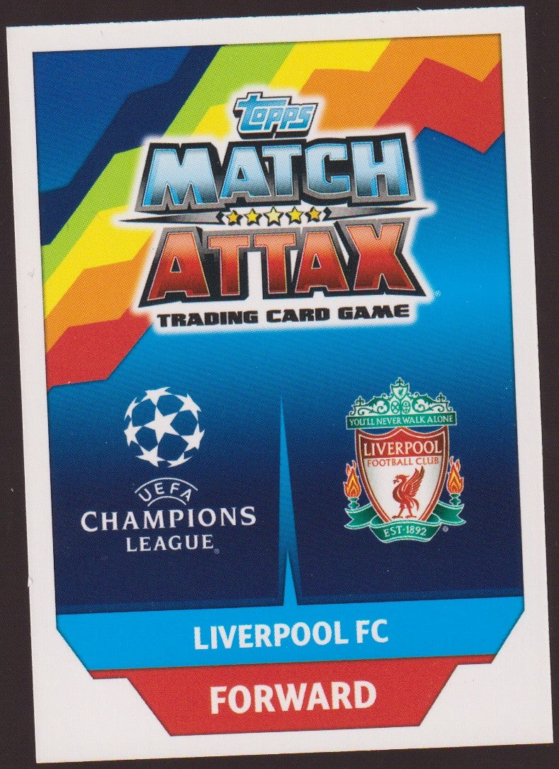 Topps Champions League 2016-17 Mohamed Salah Liverpool FC Parallel Rare – Bild 2