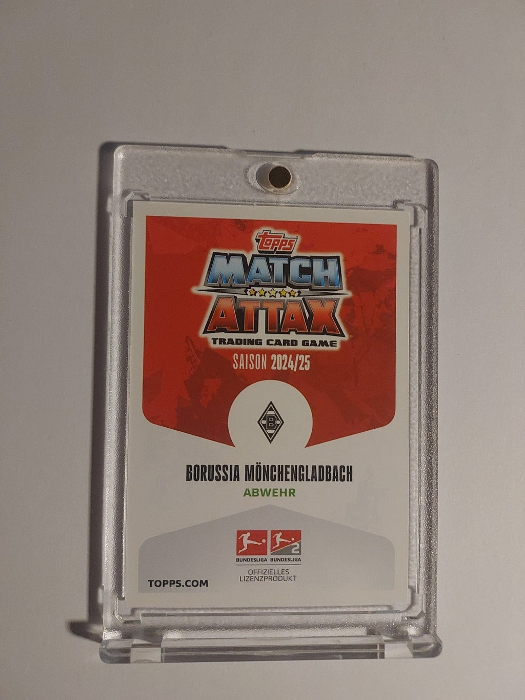 Topps 2024-25 Fabio Chiarodia Mönchengladbach On Card Auto Parallel Ultra Rare – Bild 2
