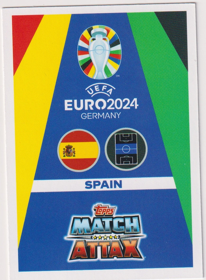 Topps Match Attax 2023-24 Pedri Spanien Parallel Rare 26 – Bild 2