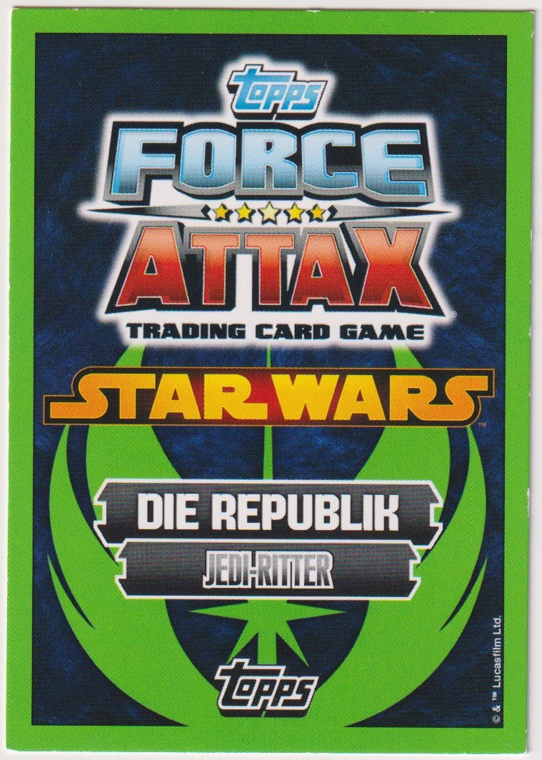 Topps Star Wars 2010 Aayla Secura Republik Jedi-Ritter TCG Rare #134 – Bild 2