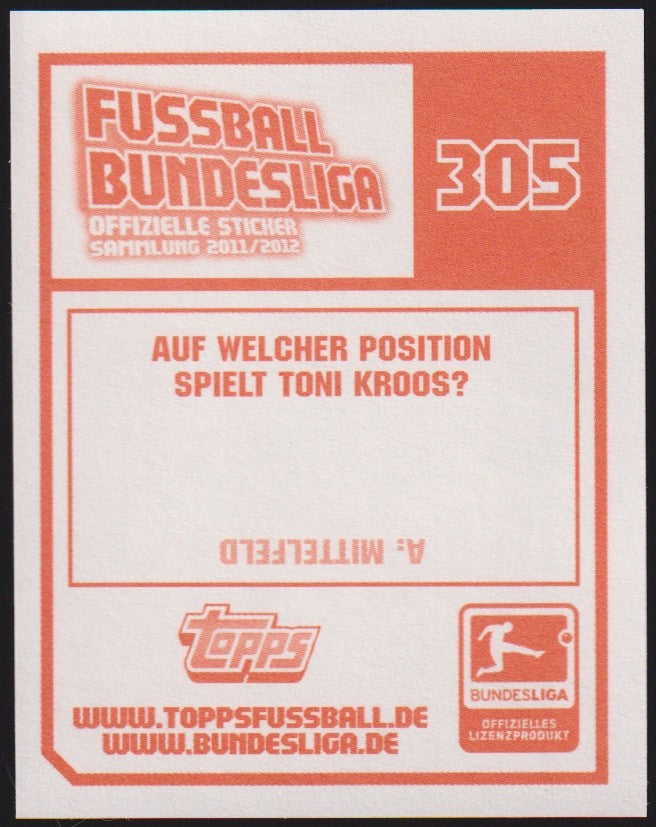 Topps Bundesliga 2011-12 Arjen Robben Bayern München Vintage Parallel – Bild 2