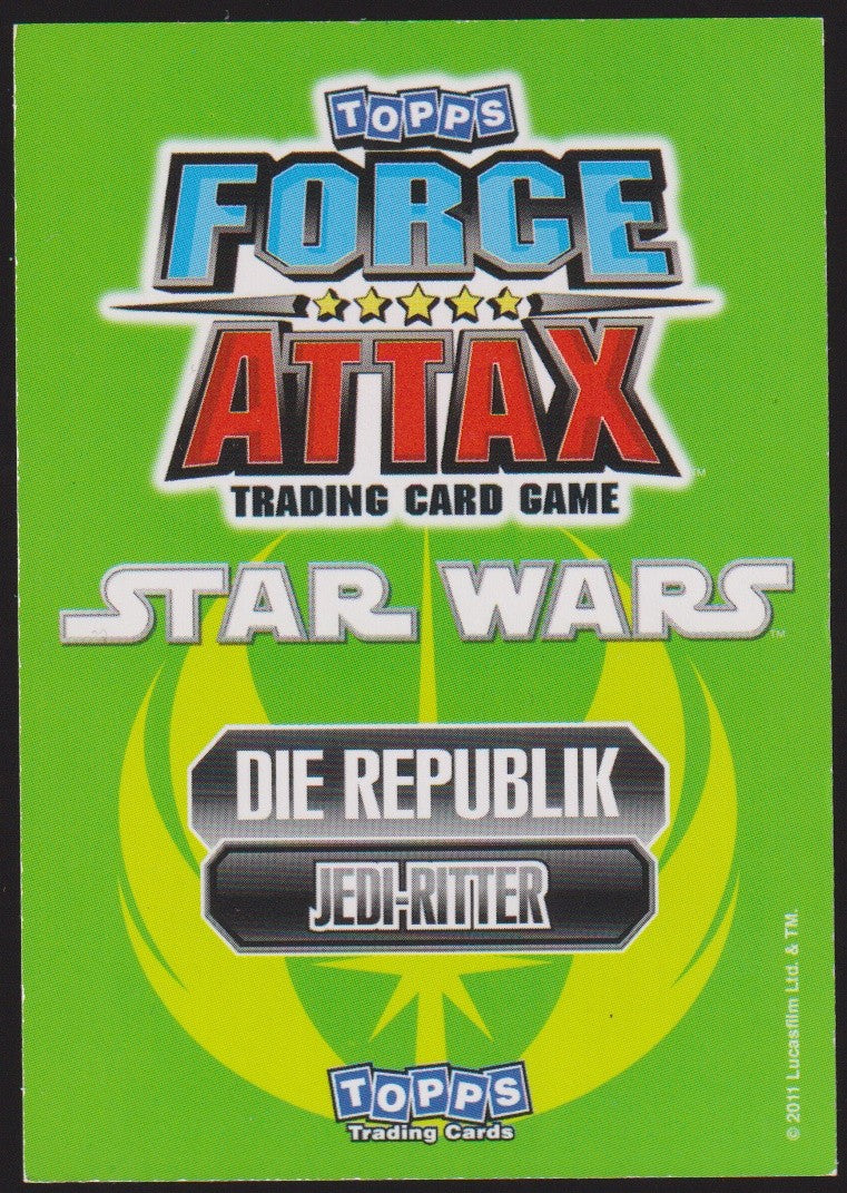 Topps Star Wars 2011 Plo Koon Republik Jedi-Ritter TCG Rare #233 – Bild 2