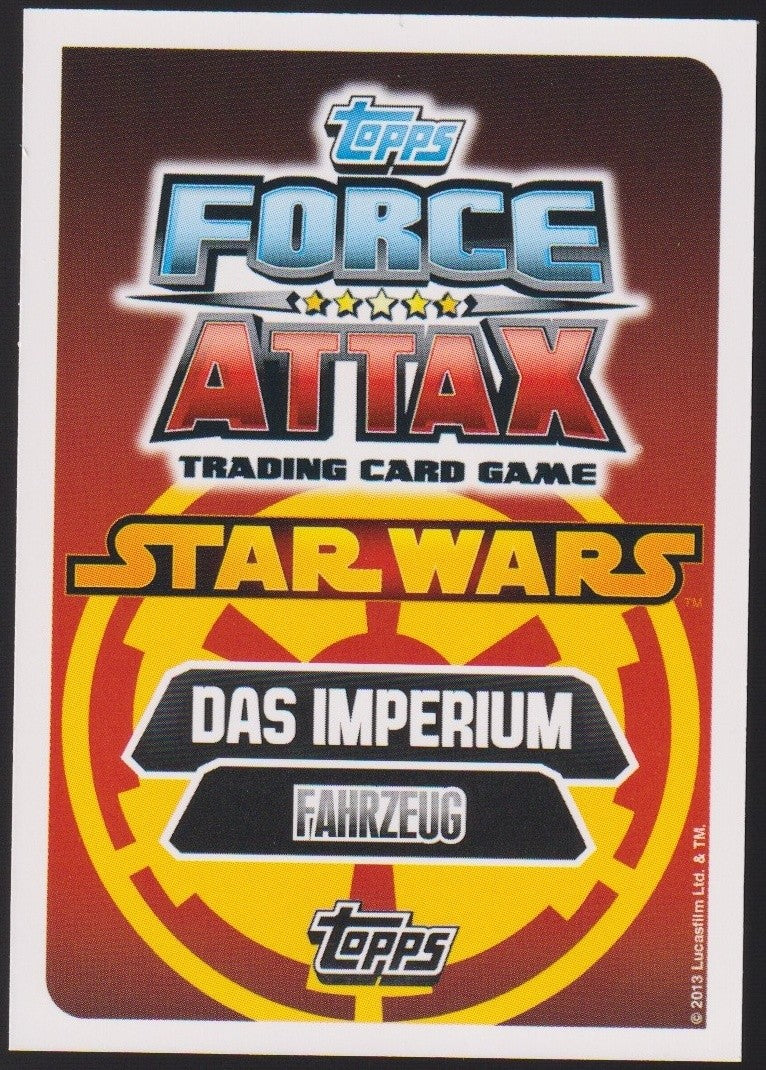 Topps Star Wars 2013 TIE-BOMBER IMPERIUM (Film Version) TCG Rare #68 – Bild 2