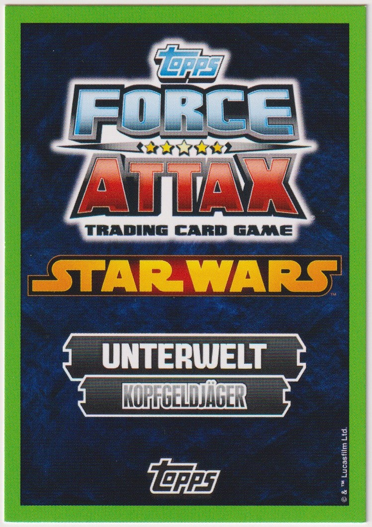 Topps Star Wars 2015 Embo Kopfgeldjäger Unterwelt TCG Rare – Bild 2