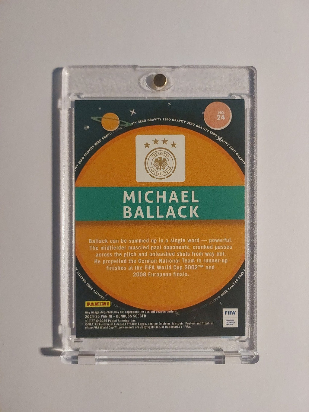Panini Donruss 2024-25 Michael Ballack Deutschland Bayern Legend Parallel Rare – Bild 2