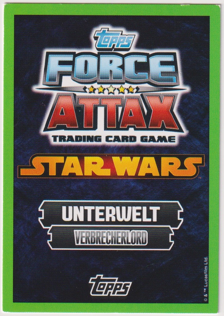 Topps Star Wars 2004 Ziro Hutt Unterwelt TCG Rare #74 – Bild 2