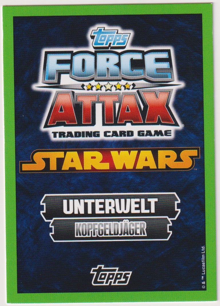 Topps Star Wars 2015 Embo Kopfgeldjäger Unterwelt TCG Rare – Bild 2