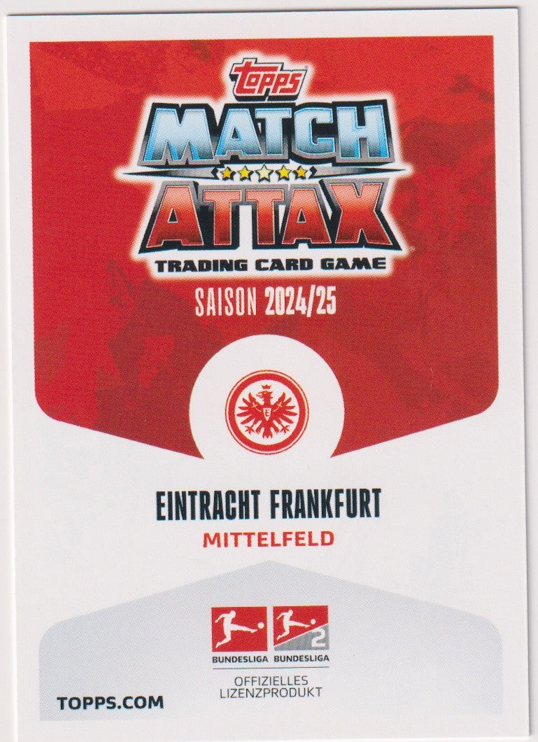 Topps Match Attax Trading Card Game 2024-25 Mario Götze Eintracht Frankfurt – Bild 2