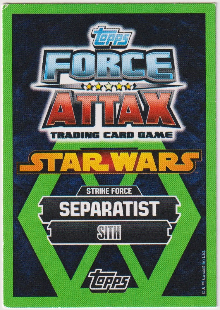 Topps Star Wars 2015 Magma Wächter Droide Separatist TCG Rare #117 – Bild 2