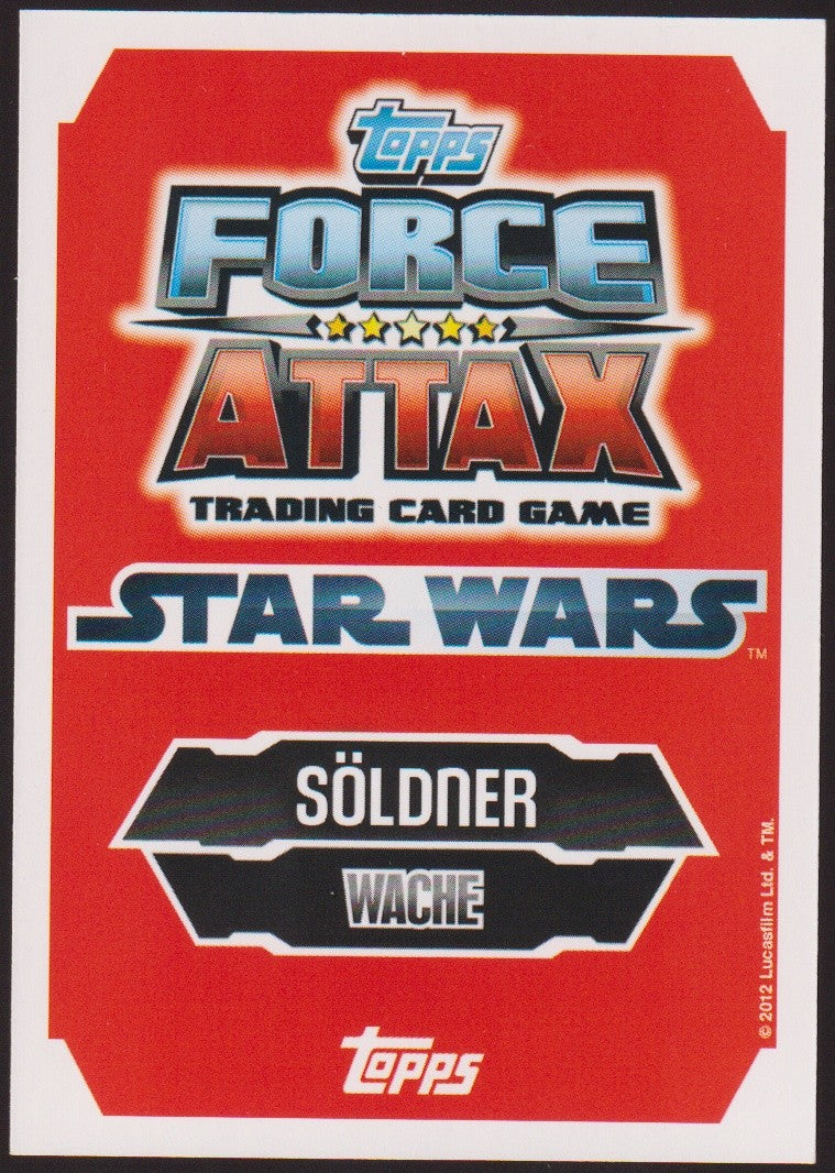 Topps Star Wars 2012 Gamorreaner-Wache Wache Unterwelt TCG Rare #219 – Bild 2