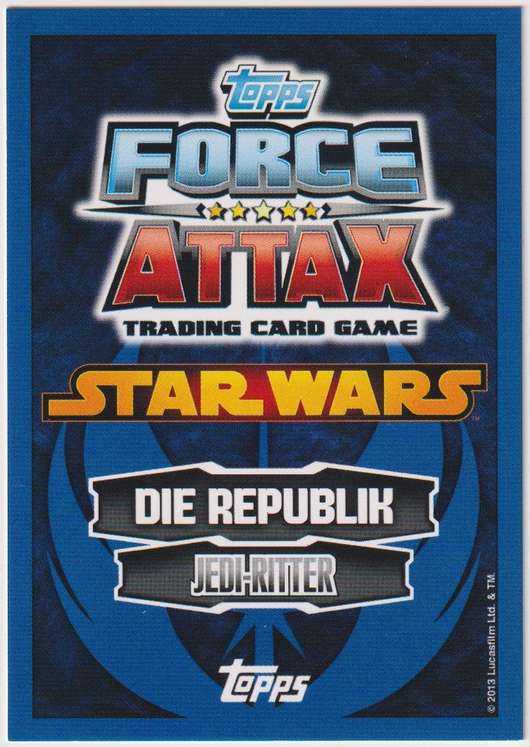 Topps Star Wars 2013 Obi-Wan Kenobi Republik Jedi TCG Rare #86 – Bild 2