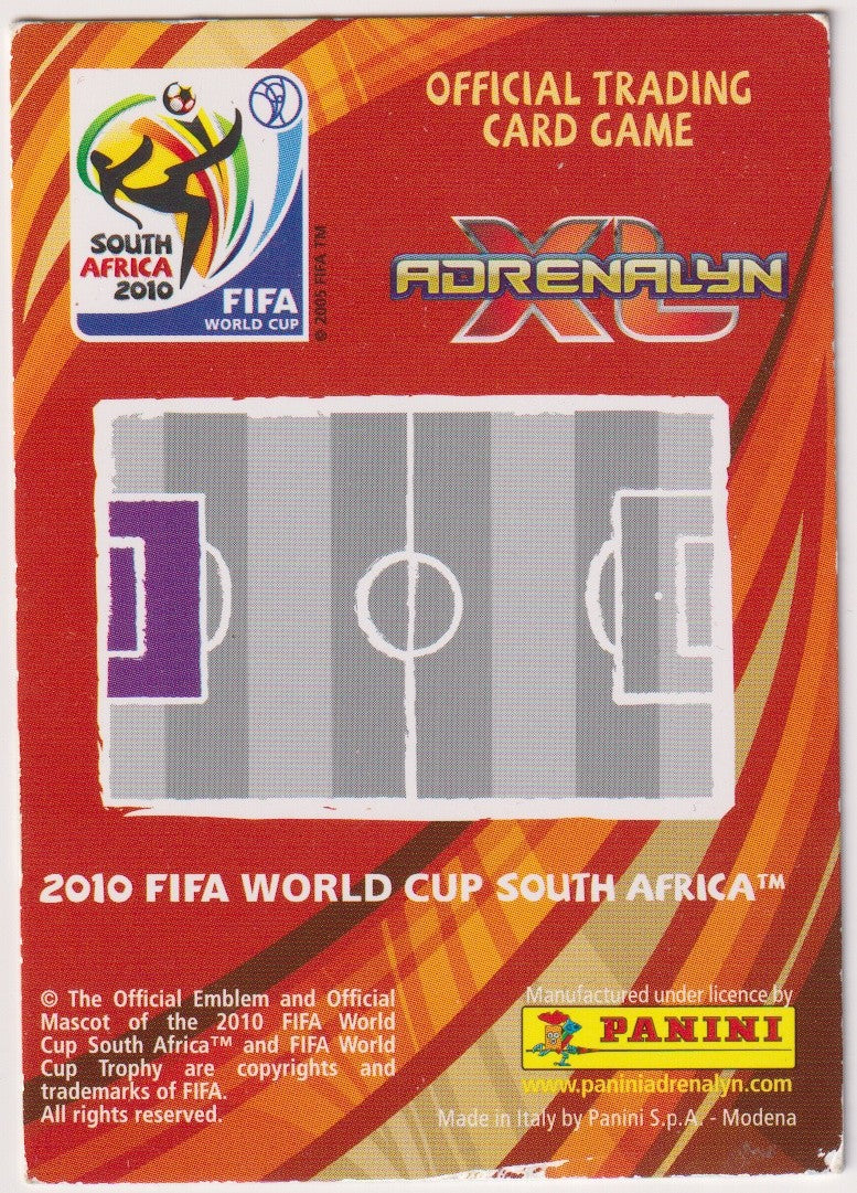 Panini 2009-10 Boubacar Barry Côte d'Ivoire Adrenalyn XL Parallel Rare – Bild 2