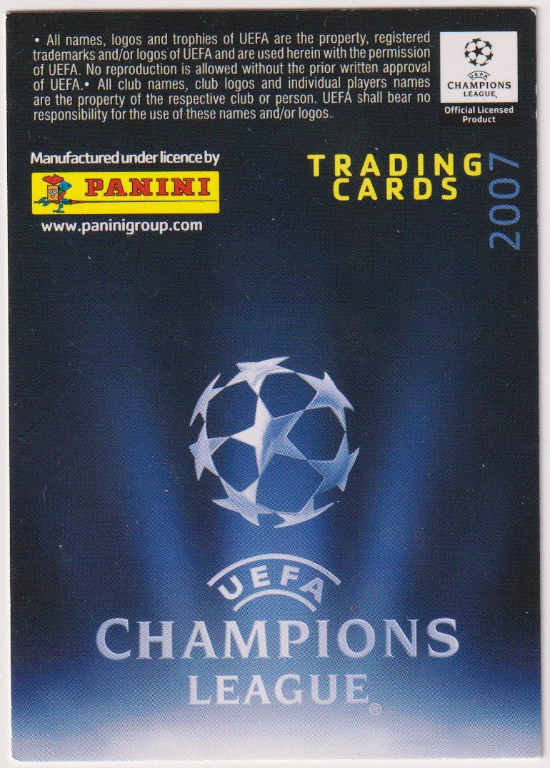Panini Champions League 2007-08 Arjen Robben Chelsea FC Parallel Rare – Bild 2