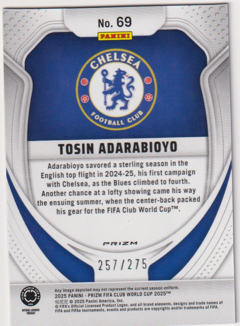 Panini Prizm 2024-25 Tosin Adarabioyo Chelsea FC FIFA Club World Cup 2025™ – Bild 2