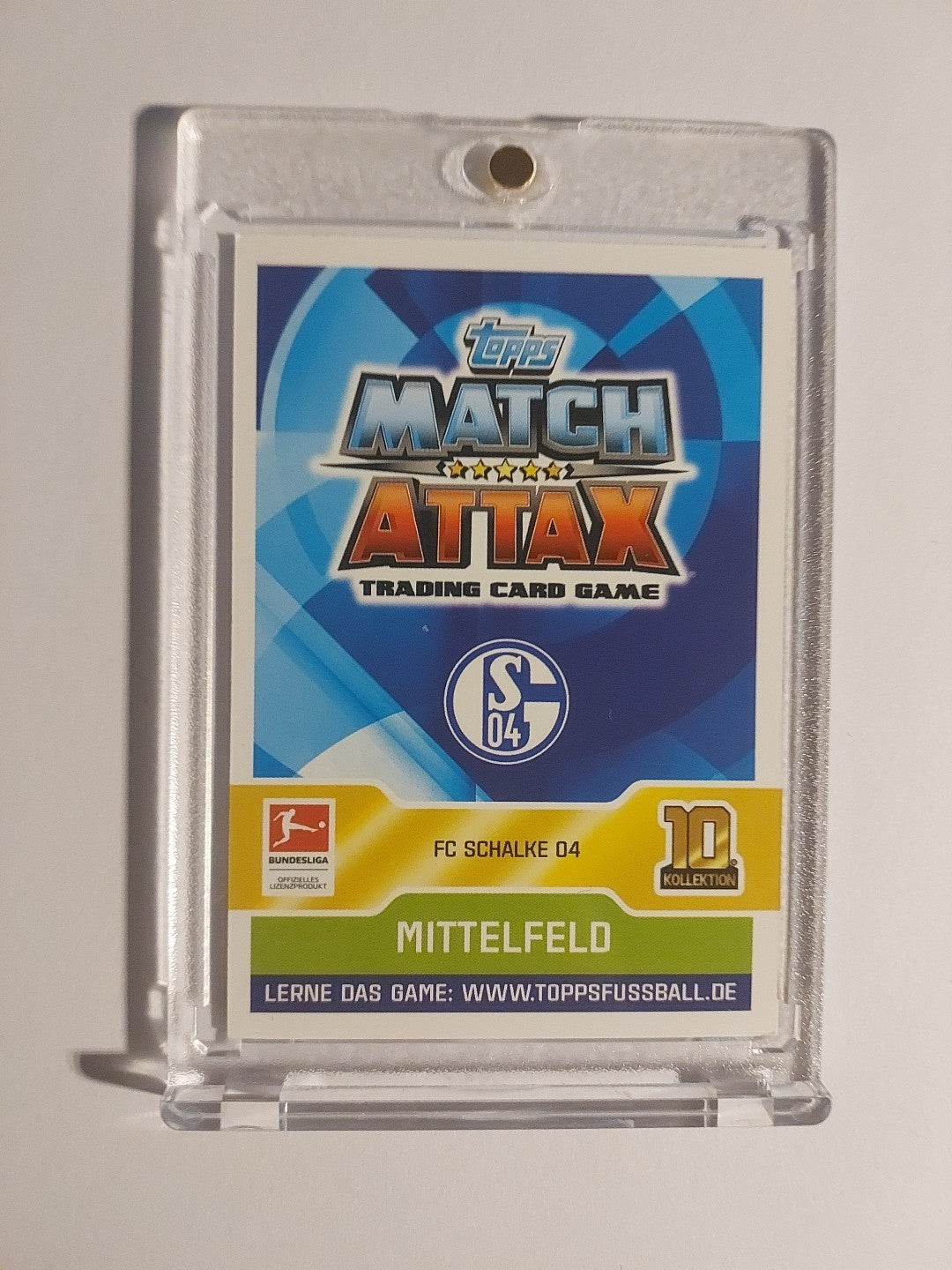 Topps Bundesliga 2017-18 Alessandro Schöpf Schalke 04 (On Card Auto) – Bild 2